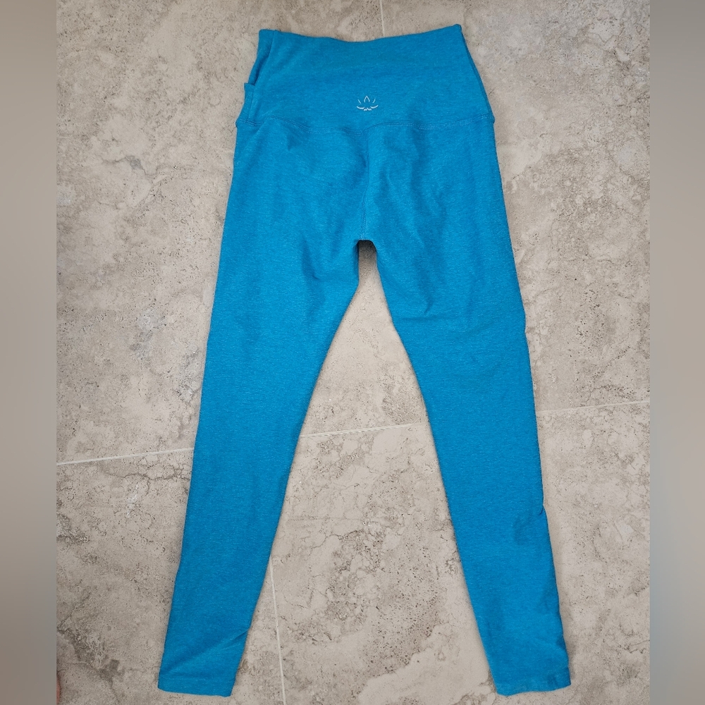 Beyond Yoga At Your Leisure High Waisted Legging,XXS ,baby Blue